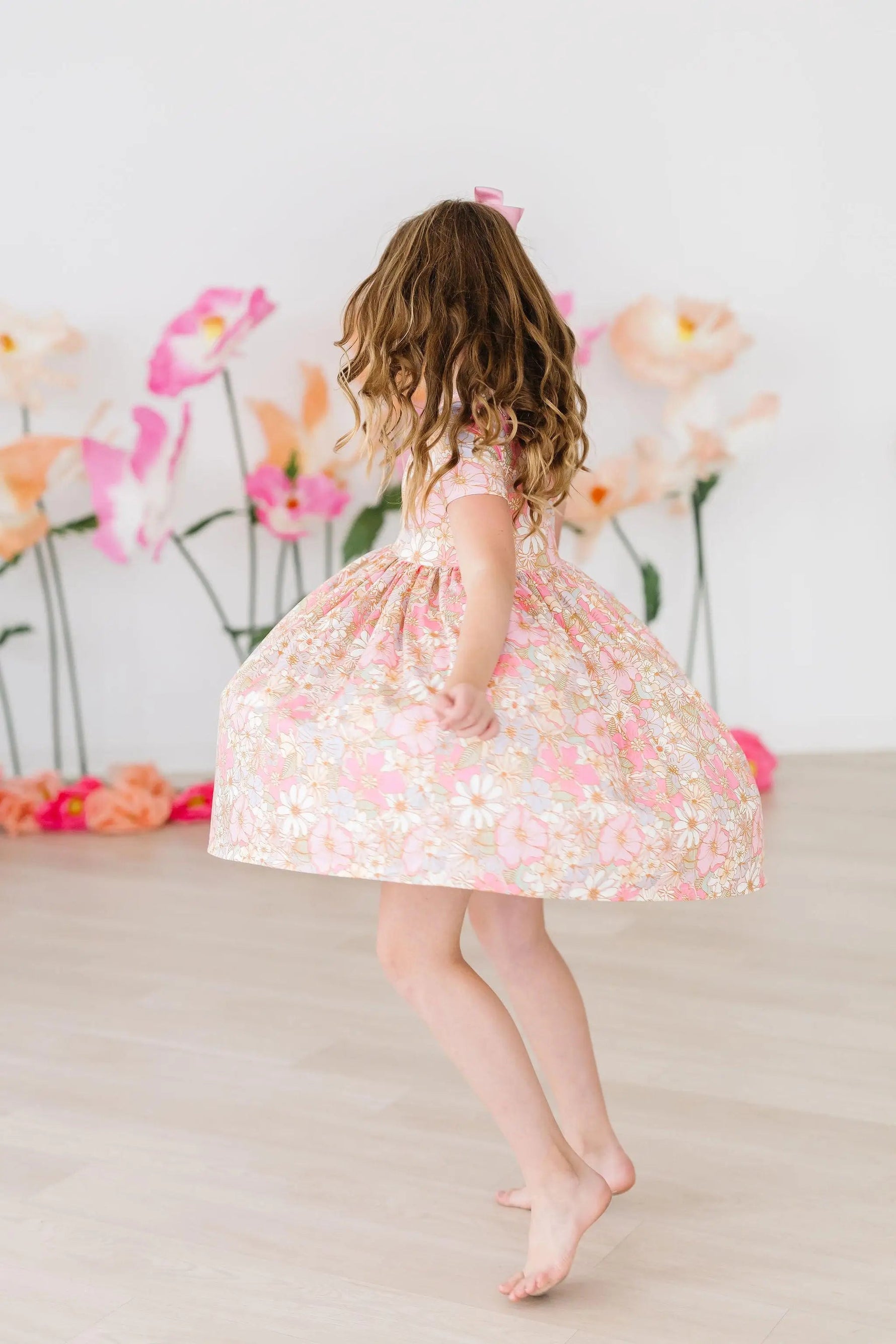 Mila & Rose ® What's Up Buttercup S/S Pocket Twirl Dress - 