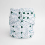 Nature: Essentials Pocket Cloth Diaper with Athletic Wicking Jersey, Grows with your Baby - Everetts Place Boutique - Pocket Diaper