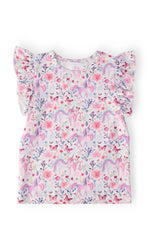 Whimsical Woods S/S Ruffle Tee - Baby & Toddler Clothing, Fictional character, Mythical creature, Clothing | Everetts Place