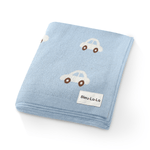 Bleu La La Whimsy Collection Luxury 100 Percent Cotton Knit Swaddle Baby Blanket - Everetts Place Boutique - 