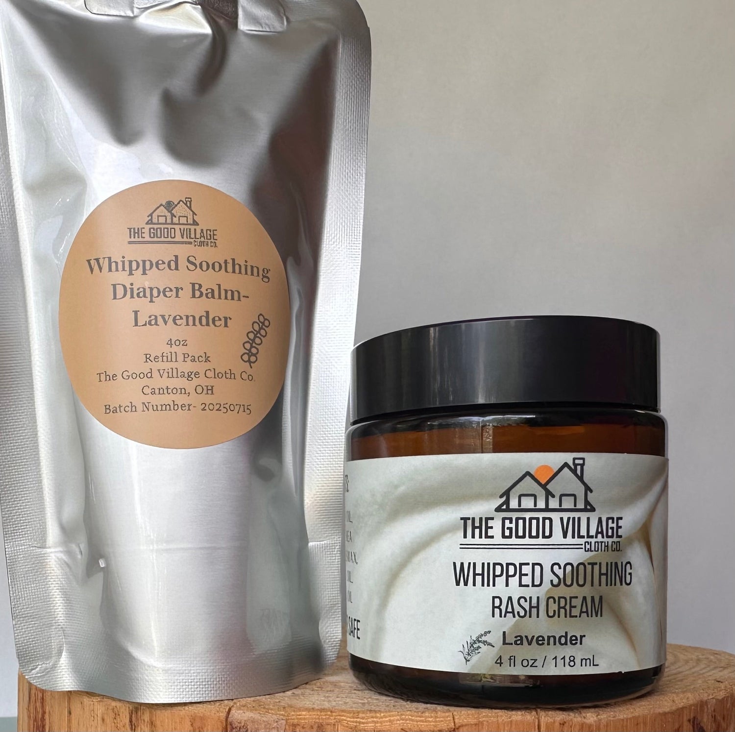 The Good Village Cloth Co. Whipped Soothing Diaper Cream - 