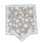 Newcastle Classics White Daisy Bamboo Newcastle Blankie - 