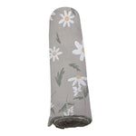 Newcastle Classics White Daisy Bamboo Swaddle - 