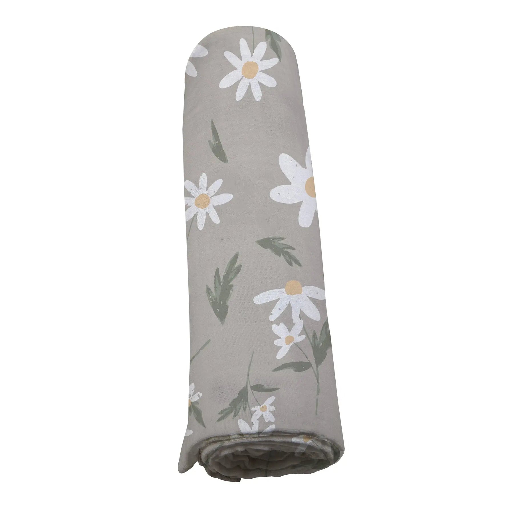 Newcastle Classics White Daisy Bamboo Swaddle - 