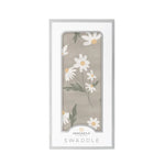 Newcastle Classics White Daisy Bamboo Swaddle - 
