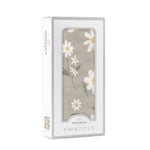Newcastle Classics White Daisy Bamboo Swaddle