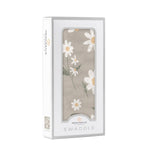 Newcastle Classics White Daisy Bamboo Swaddle - 