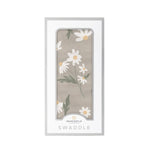 Newcastle Classics White Daisy Bamboo Swaddle - 