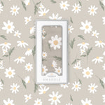 Newcastle Classics White Daisy Bamboo Swaddle