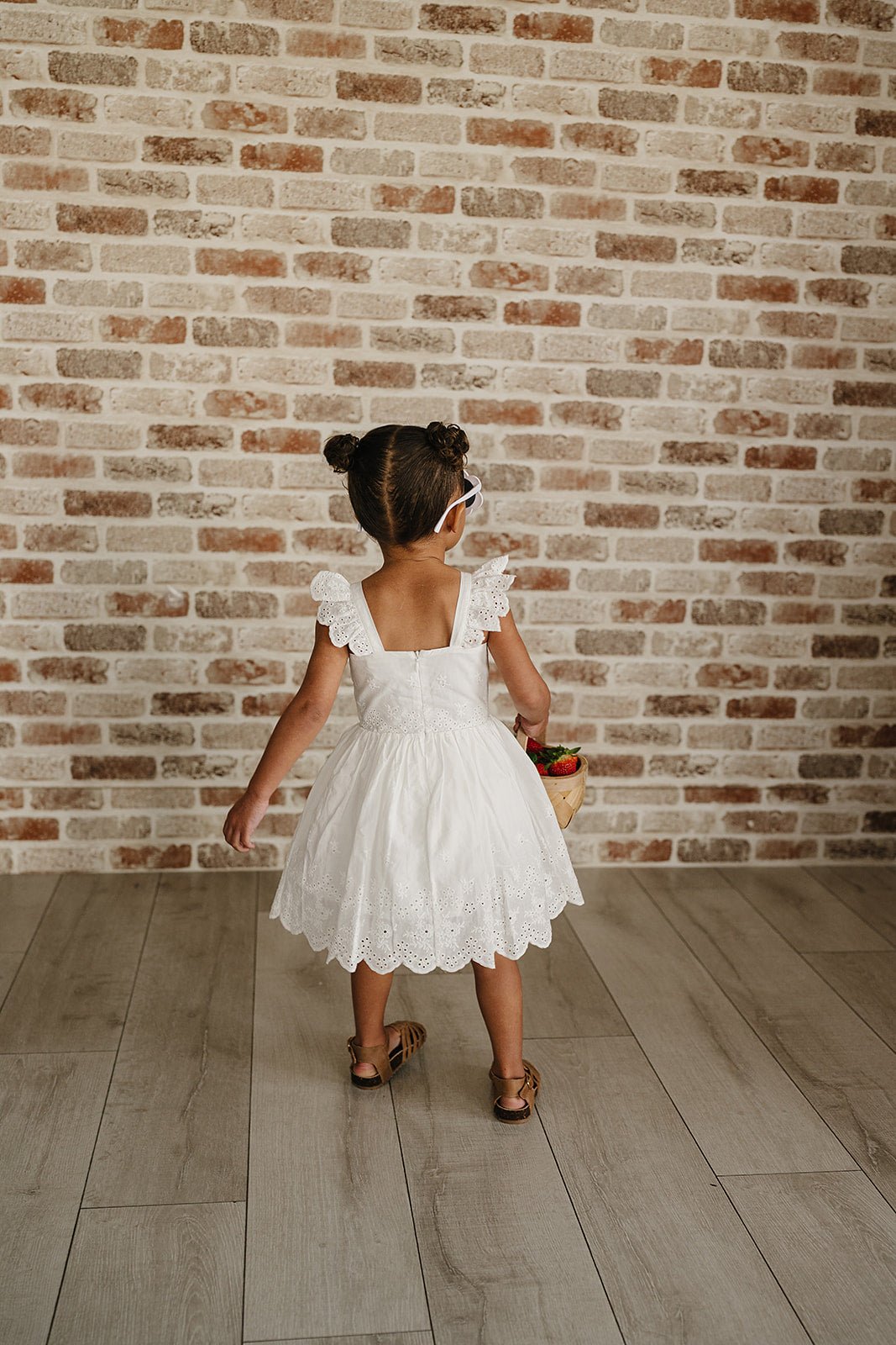 Mebie Baby White Eyelet DressEveretts Place