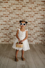 Mebie Baby White Eyelet DressEveretts Place