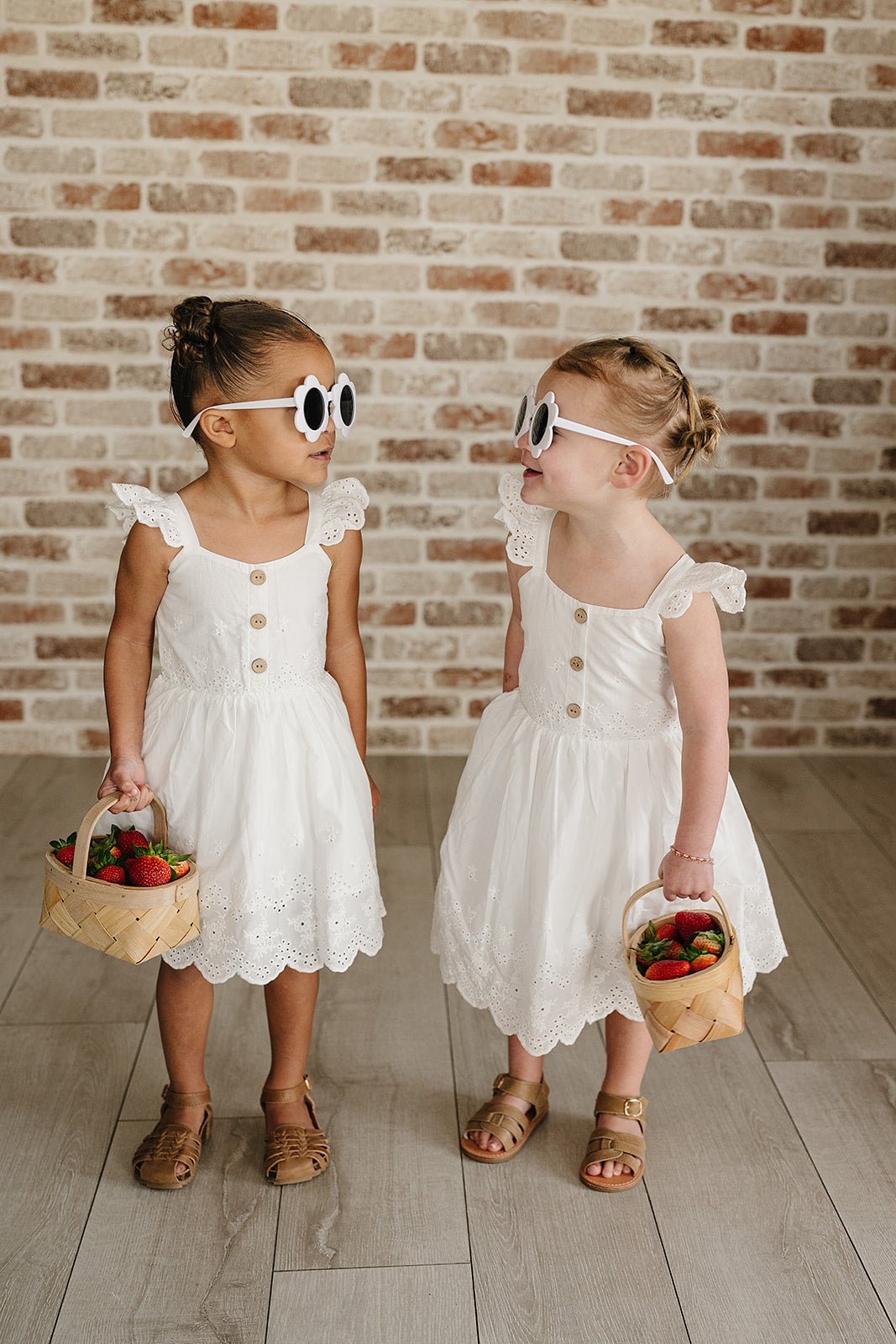 Mebie Baby White Eyelet DressEveretts Place