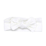 Three Little Tots White Knotted Headband - 