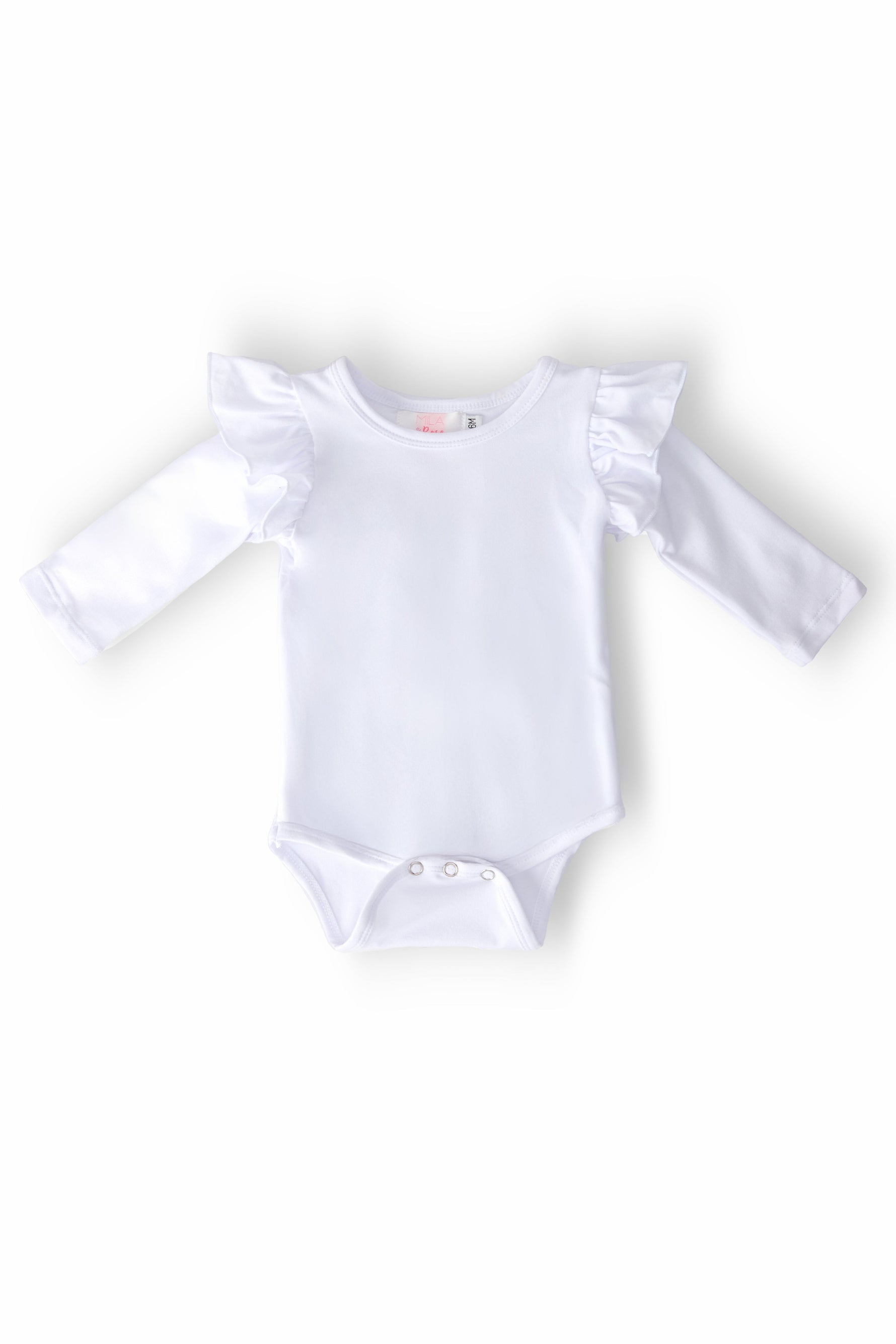 Mila & Rose ® Flutter bodysuit for babies: Cute, comfy and versatile -