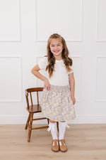 Mebie Baby White Pointelle Tee - 