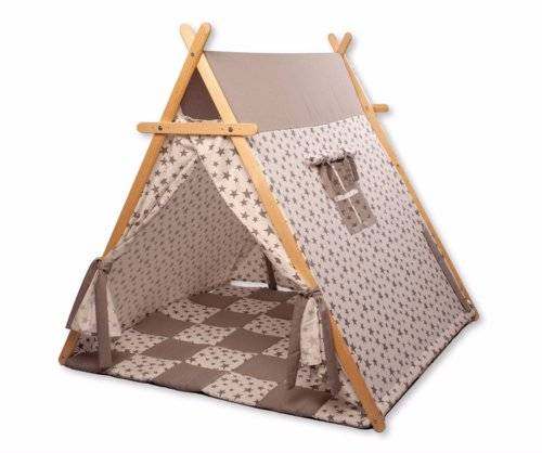 White Stars Play Tent and Play Mat - Everetts Place: Online Boutique - Furniture