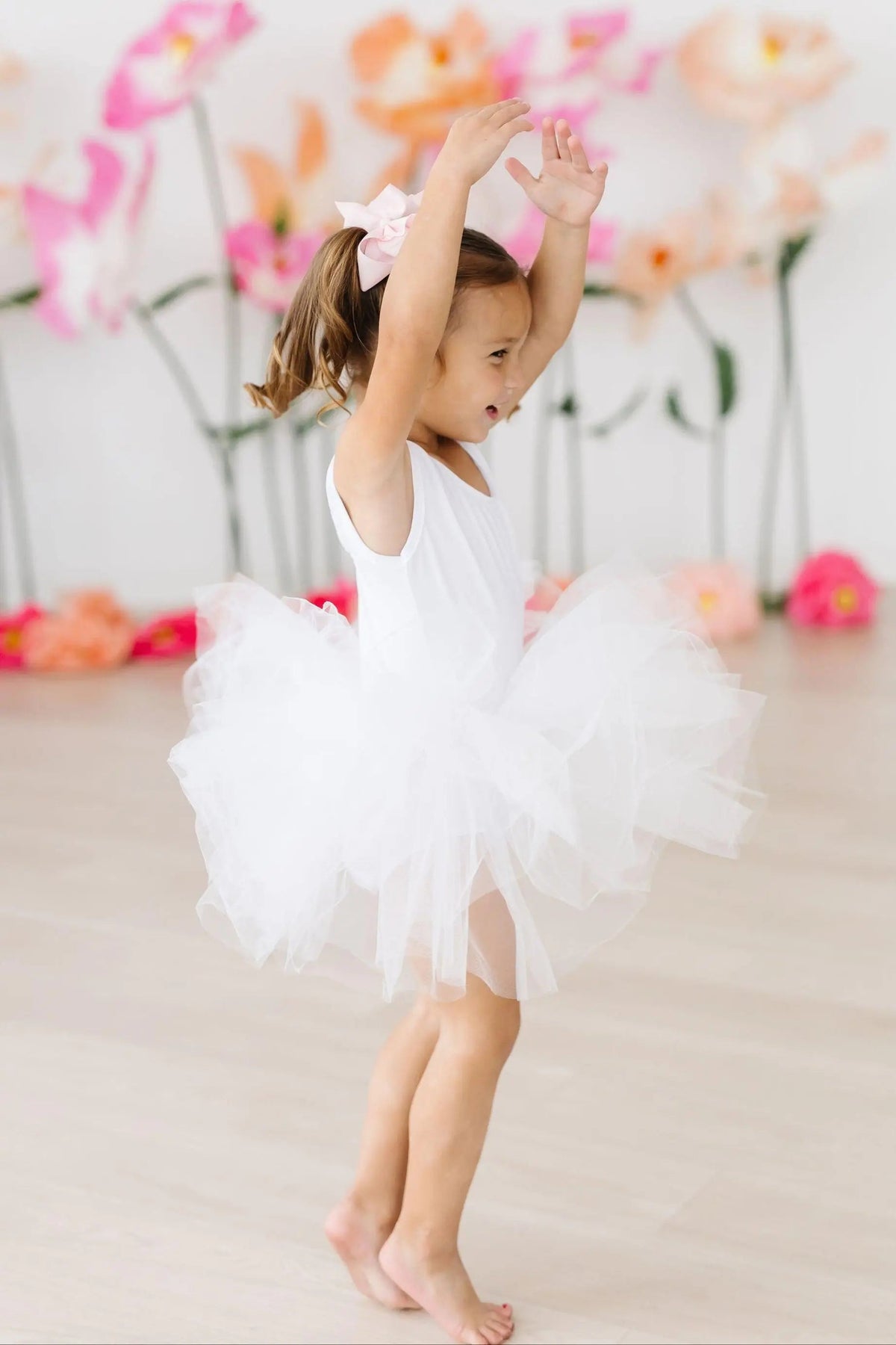 Mila & Rose ® White Tank Tutu Leotard - 
