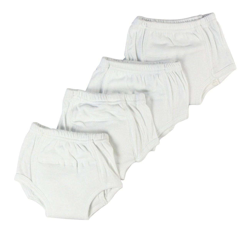 White Training Pants 4 - Pack - Everetts Place: Online Boutique - Baby Clothing