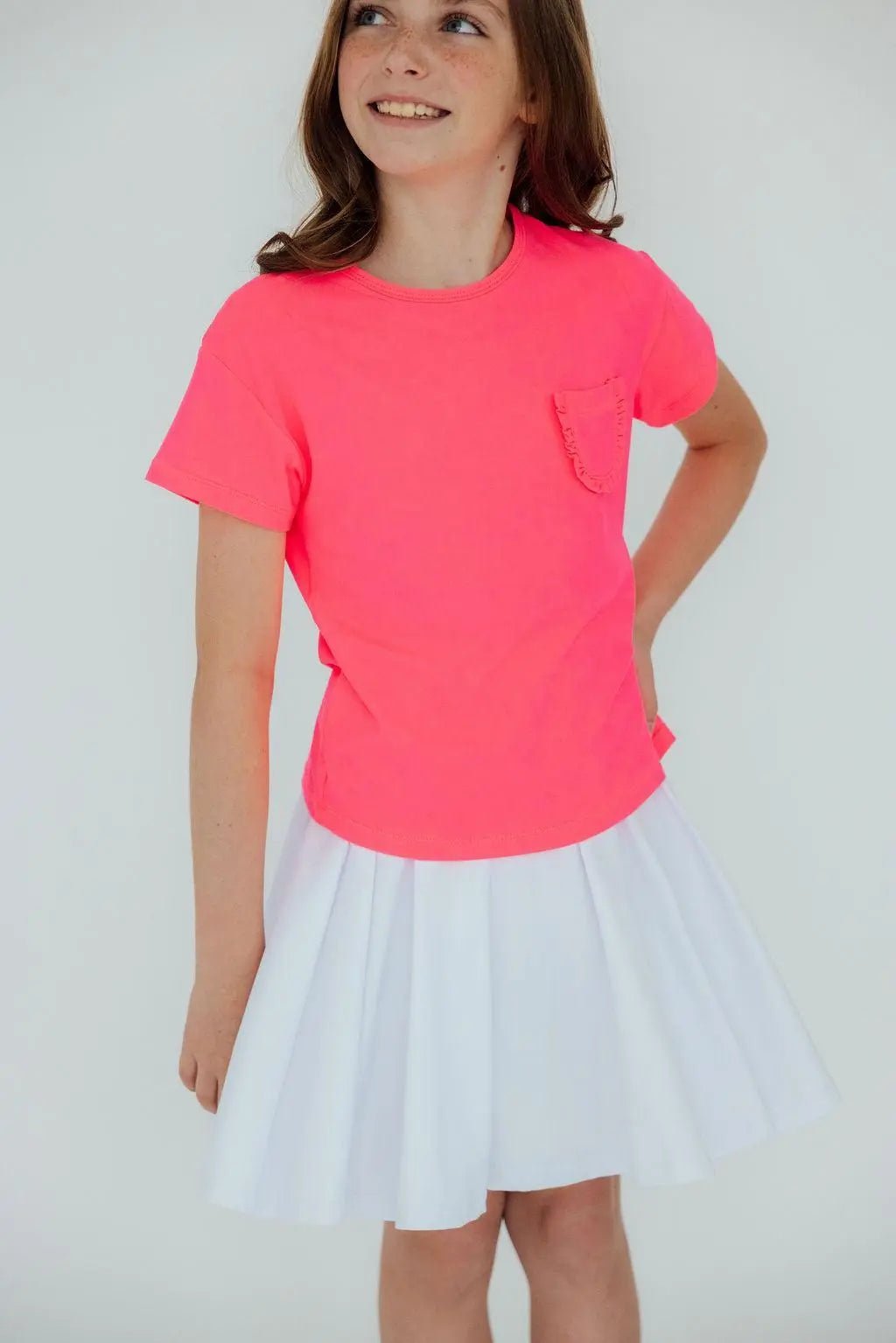 Mila & Rose ® White Twirl Skort - 
