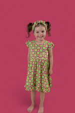 DREAM BIG LITTLE CO WILD DAISY CHECKERS DREAM RUFFLE DRESSEveretts Place