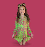 DREAM BIG LITTLE CO WILD DAISY CHECKERS GIRL'S DREAM GOWNEveretts Place