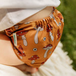Floral: Essentials Pocket Cloth Diaper with Athletic Wicking Jersey, Grows with your Baby - Everetts Place Boutique -