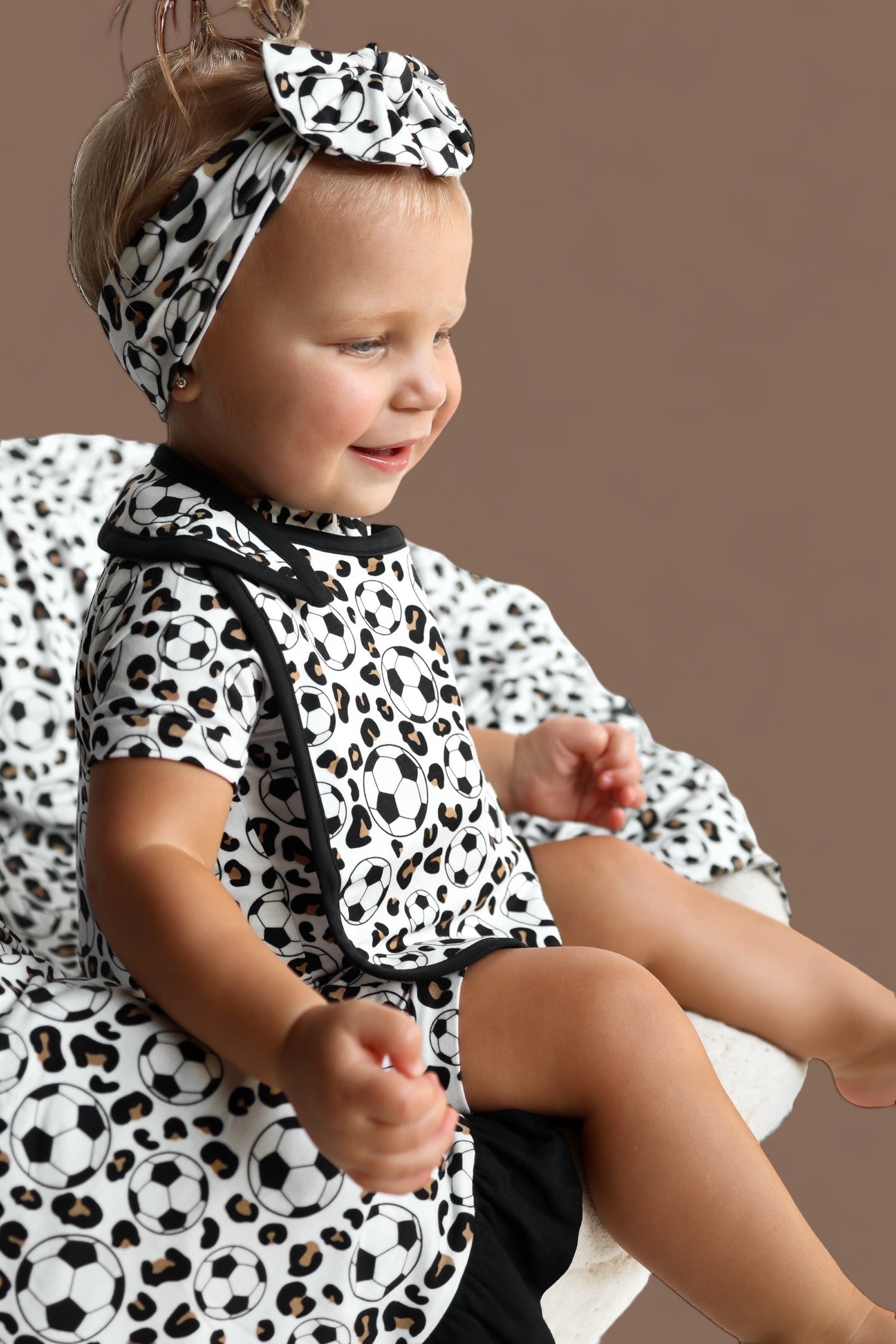 DREAM BIG LITTLE CO WILD GOALS DREAM BABY BIBEveretts Place