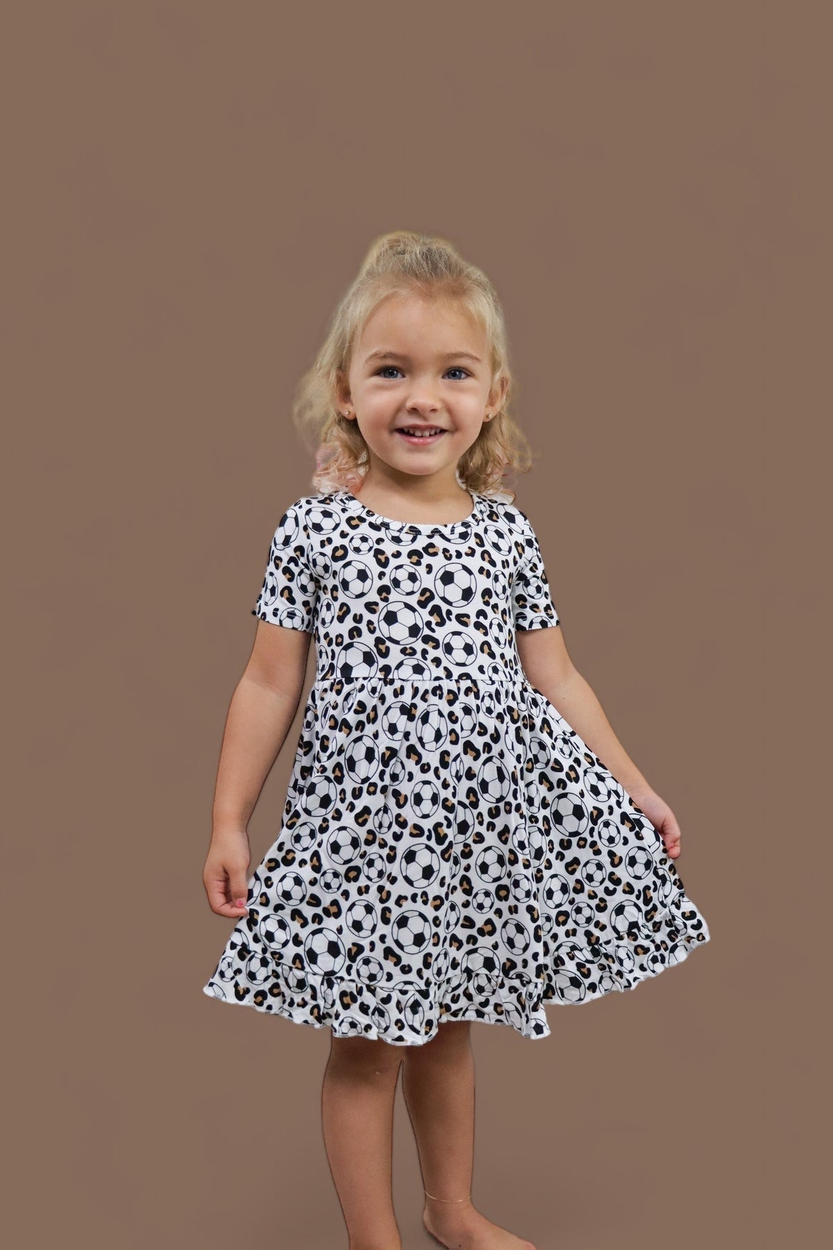 DREAM BIG LITTLE CO WILD GOALS DREAM RUFFLE DRESSEveretts Place