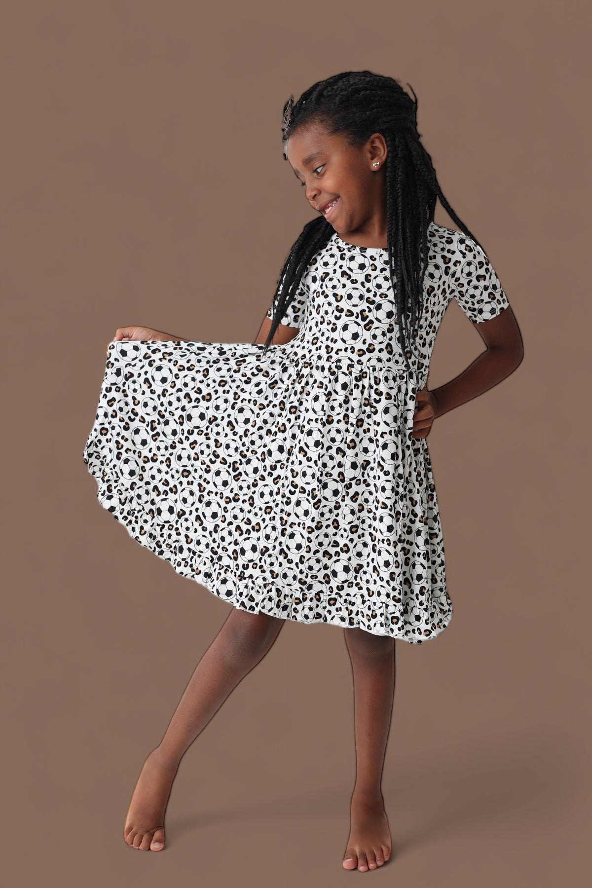 DREAM BIG LITTLE CO WILD GOALS DREAM RUFFLE DRESSEveretts Place