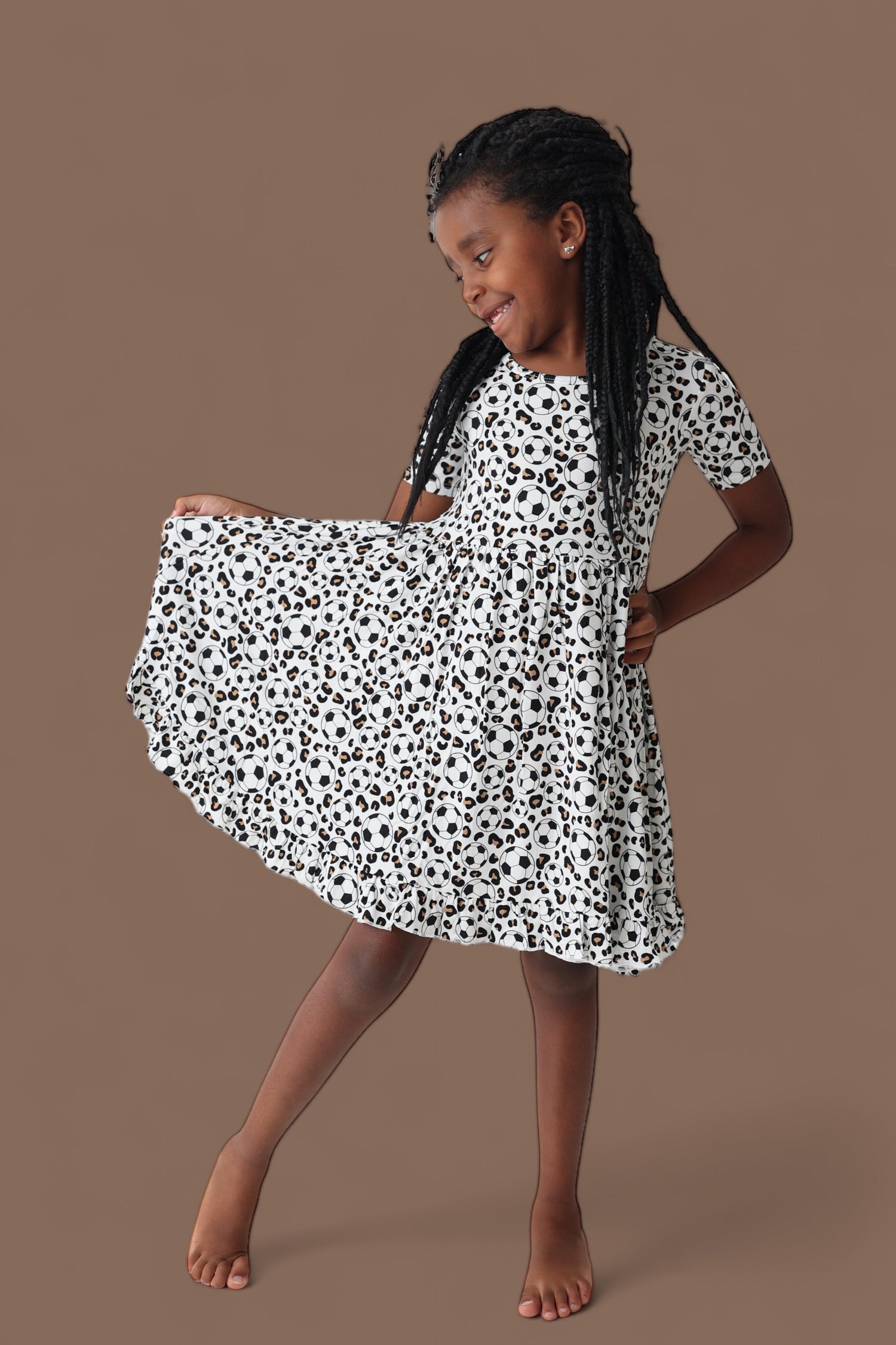 DREAM BIG LITTLE CO WILD GOALS DREAM RUFFLE DRESSEveretts Place