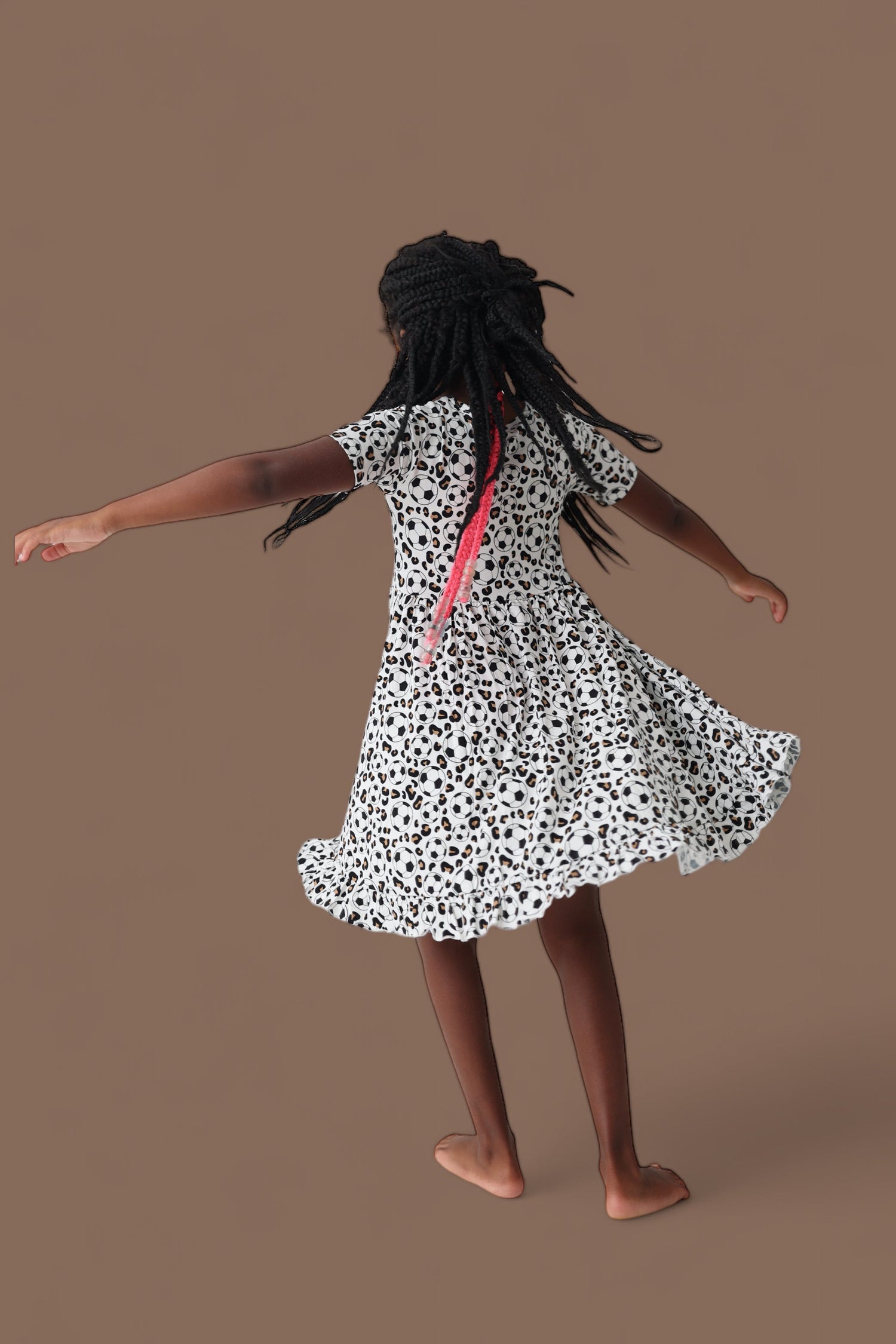 DREAM BIG LITTLE CO WILD GOALS DREAM RUFFLE DRESSEveretts Place