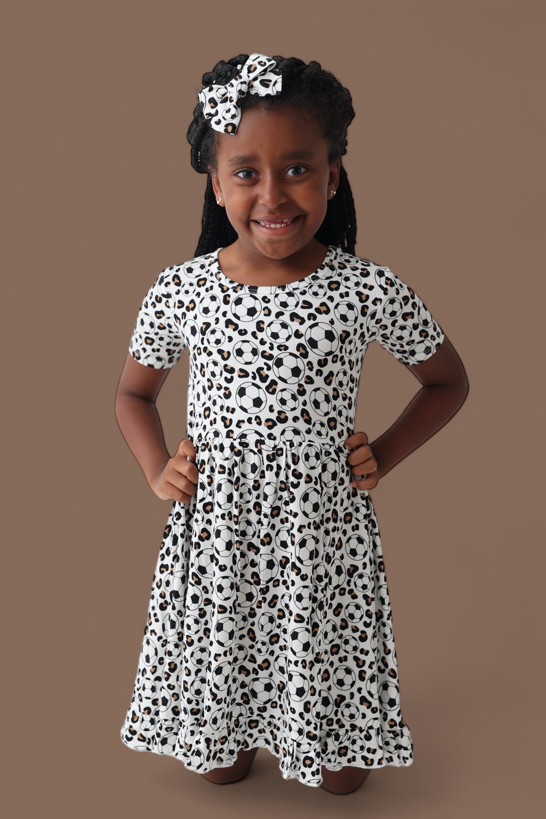 DREAM BIG LITTLE CO WILD GOALS DREAM RUFFLE DRESSEveretts Place