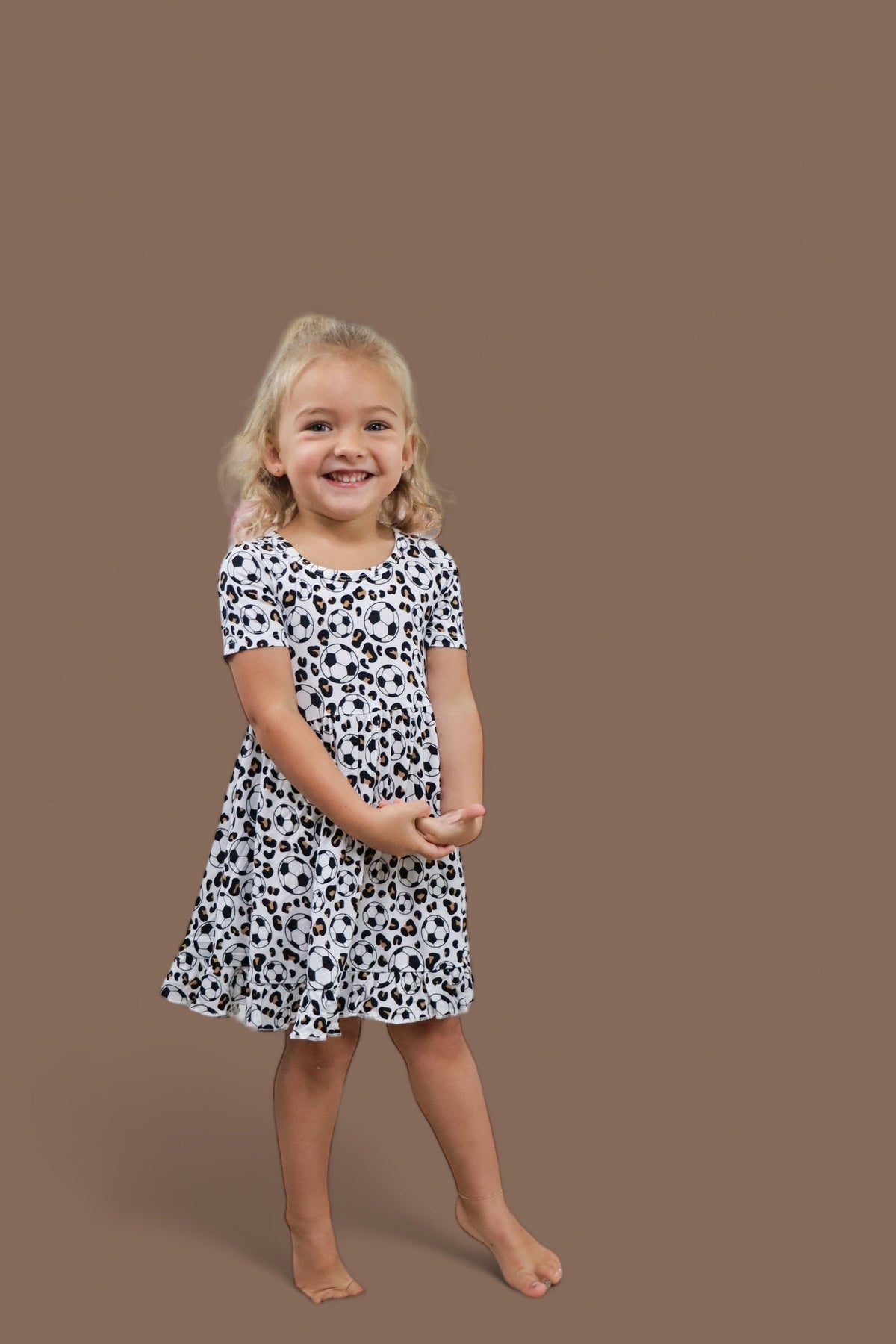 DREAM BIG LITTLE CO WILD GOALS DREAM RUFFLE DRESSEveretts Place
