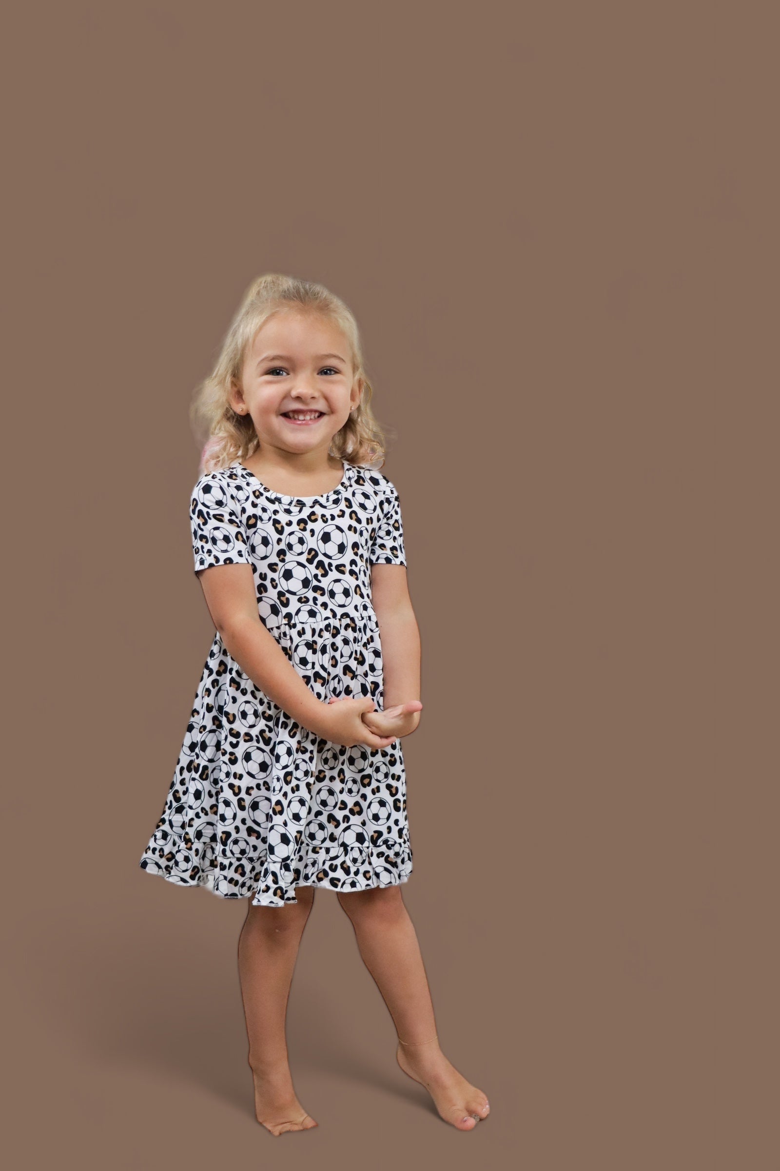 DREAM BIG LITTLE CO WILD GOALS DREAM RUFFLE DRESSEveretts Place