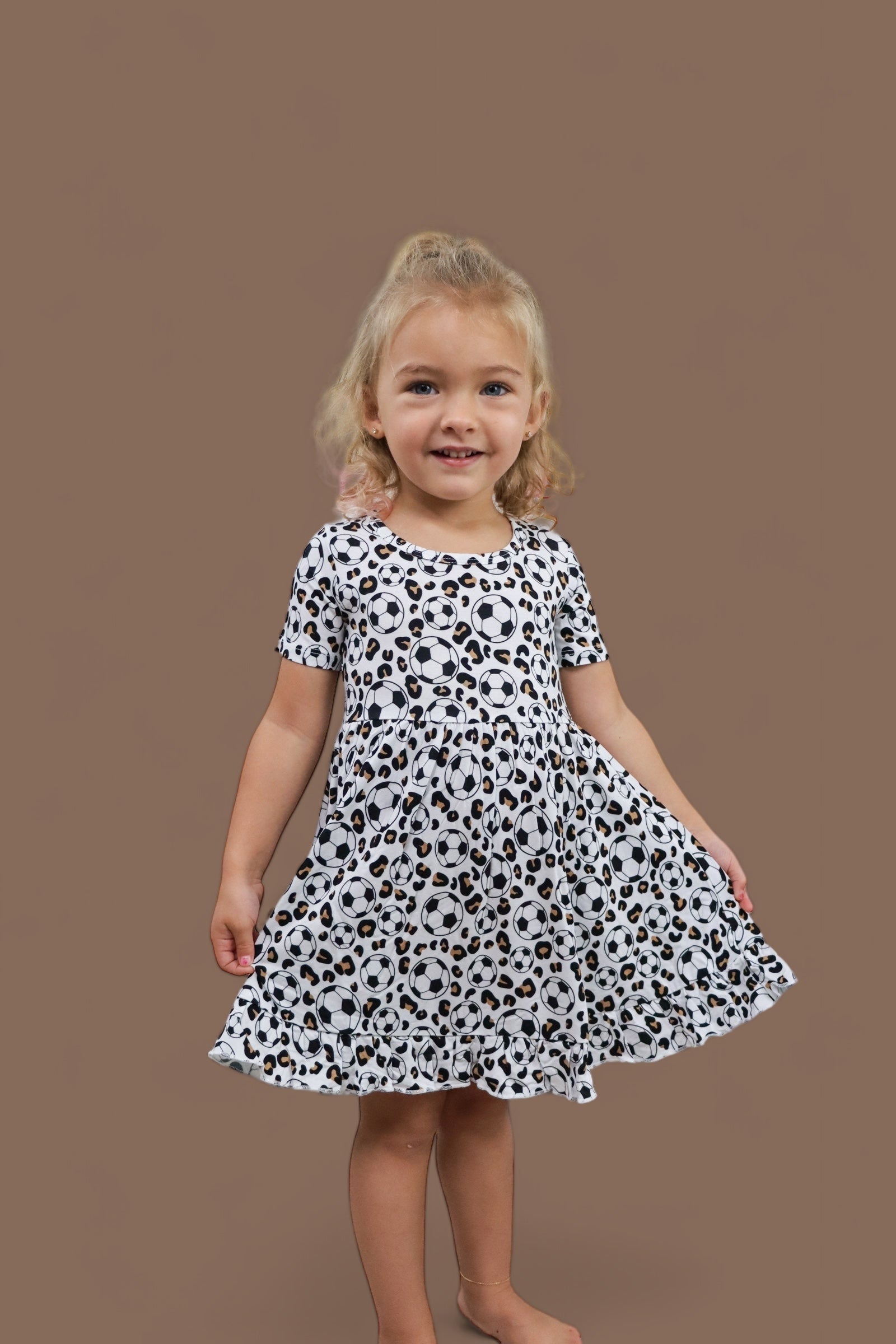 DREAM BIG LITTLE CO WILD GOALS DREAM RUFFLE DRESSEveretts Place