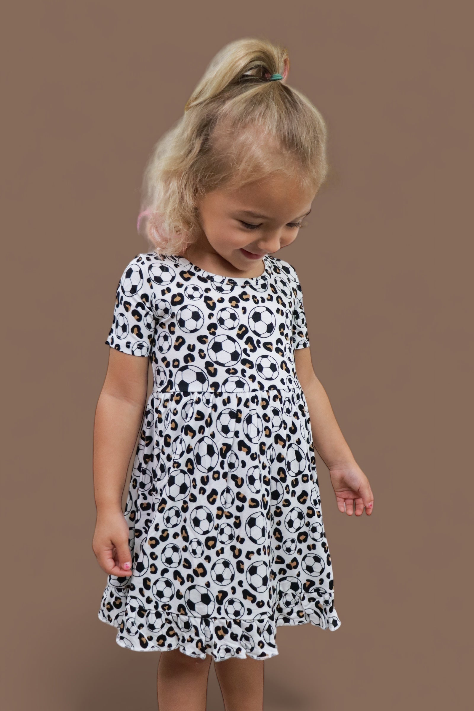 DREAM BIG LITTLE CO WILD GOALS DREAM RUFFLE DRESSEveretts Place