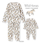 Tesa Babe Wild Horses Bamboo Zipper Romper - 