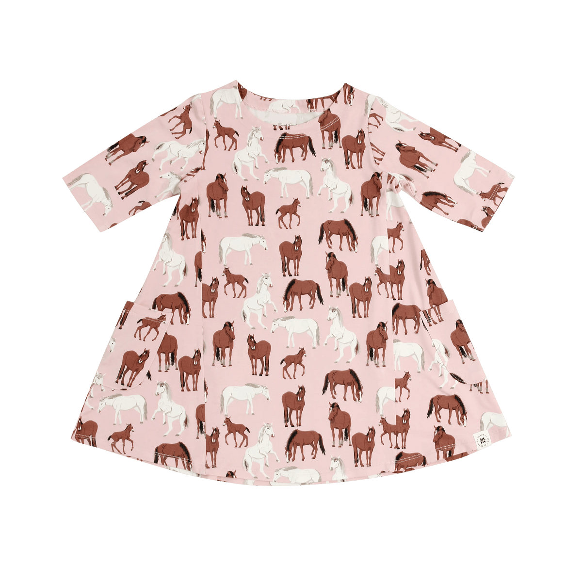 Sweet Bamboo Wild Horses Miss Mayhem Tunic - 