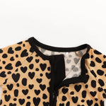 Dreamlet Wild Love Convertible Zip Footies for Babies 12 to 18M - Everetts Place Boutique - 