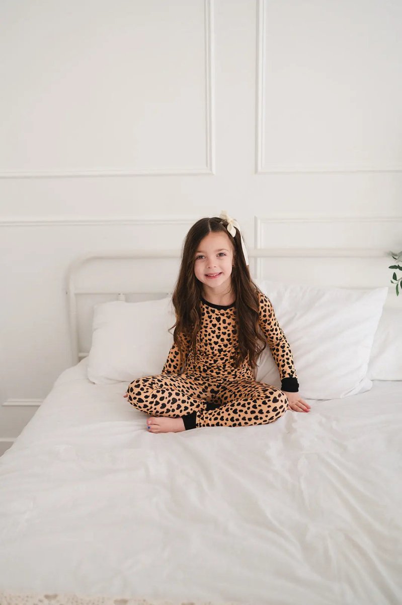 Dreamlet Wild Love Two Piece Set Dreamlet Soft Viscose Bamboo - Everetts Place Boutique - 