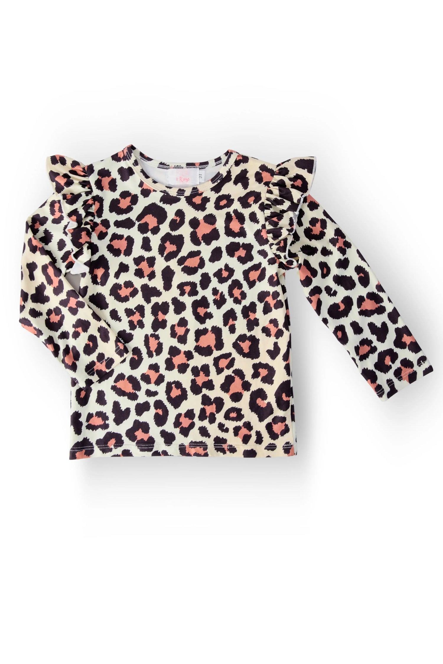 Wild One L/S Ruffle Tee - Sleeve, Textile, Long-sleeved T-shirt, Baby & Toddler Clothing, Active Shirt | Everetts Place