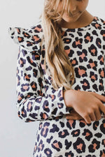 Mila & Rose ® Wild One L/S Ruffle Tee - 