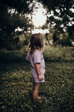 Three Little Tots Wild Orchid Waffle Set - 