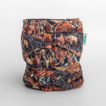 Nature: Essentials Pocket Cloth Diaper with Athletic Wicking Jersey, Grows with your Baby - Everetts Place Boutique - Pocket Diaper