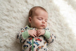 Bestaroo Wild Wheels Footie Baby Footed Pajamas With Easy Zip Change - 