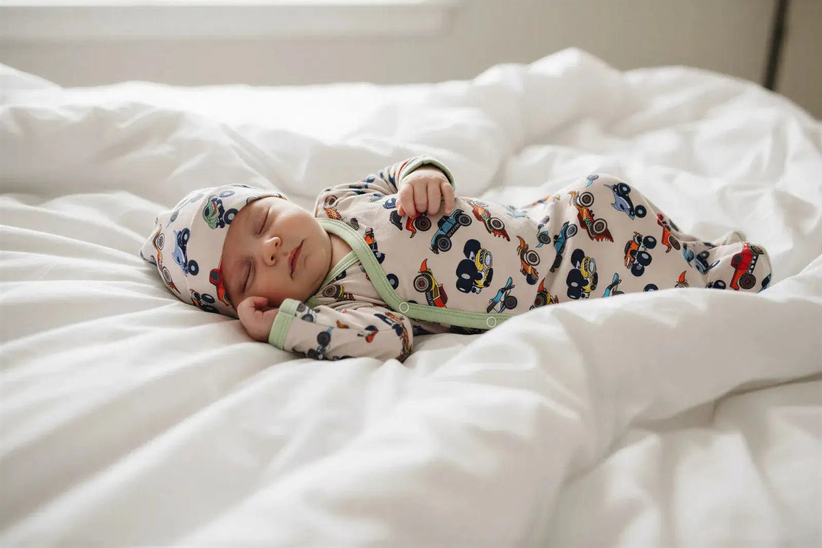Wild Wheels Gown & Hat - Baby & Toddler Clothing, Sleeve, Textile, Child, Infant | Everetts Place