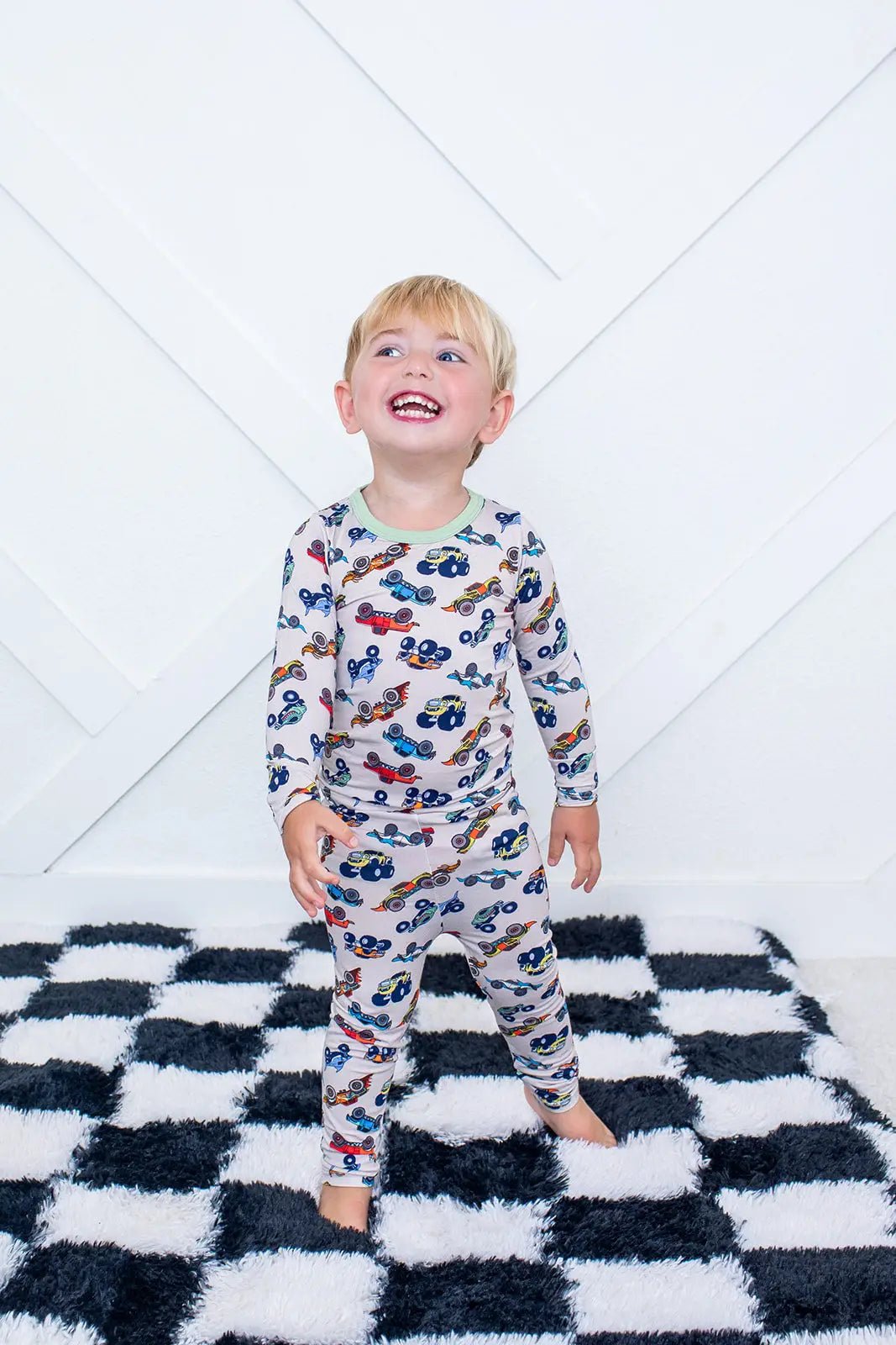 Wild Wheels Pajama - Sleeve, Baby & Toddler Clothing, Child, Nightwear, Toddler | Everetts Place