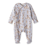 Tesa Babe Wild Wrangler/Blue Western Baby Boy Bamboo Zipper RomperEveretts Place