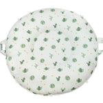 Goosewaddle® | Newborn Baby Blankets Toys Teethers Bibs & More Wilder Sage Floor Cushion with Soothing Color for Home Comfort Decor - Baby & Toddler > Baby Toys & Activity Equipment > Play Mats & Gyms > Play Mats Round Floor Cushion