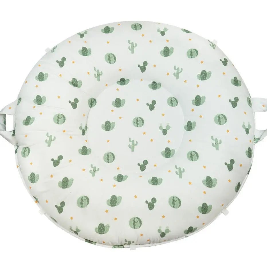 Goosewaddle® | Newborn Baby Blankets Toys Teethers Bibs & More Wilder Sage Floor Cushion with Soothing Color